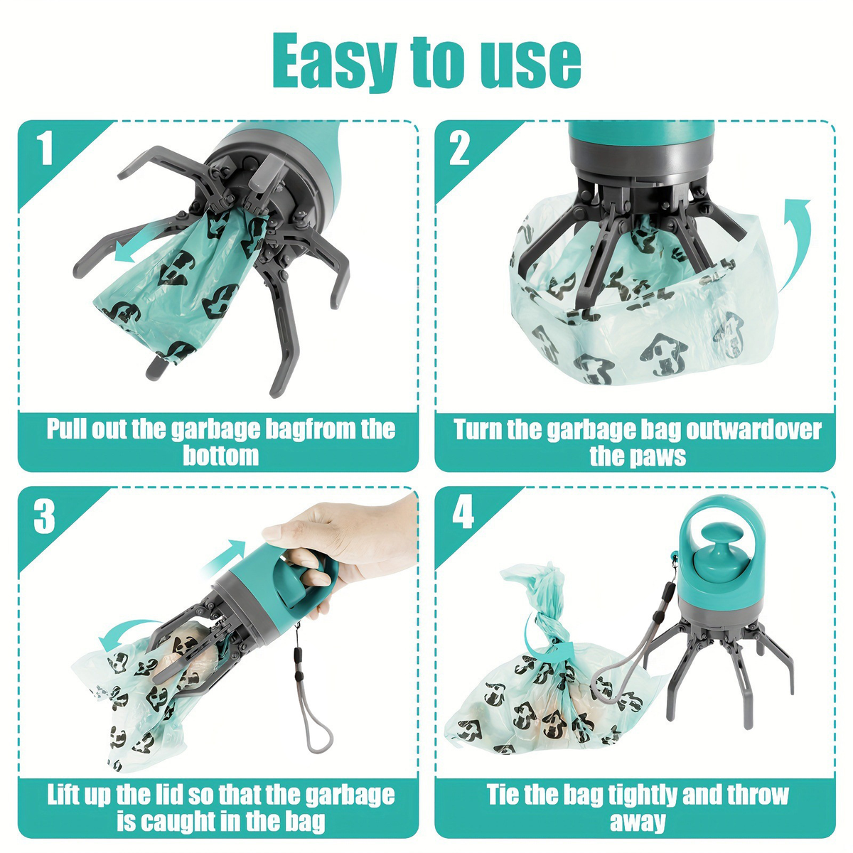 Portable Dog Poop Scooper