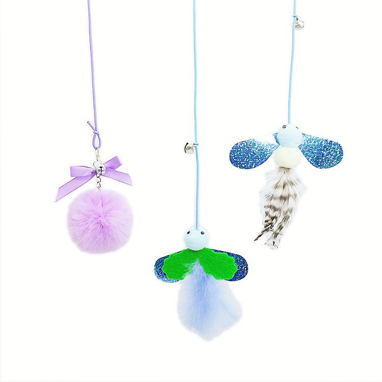 "Star Smart Cat Adjustable Swing Door Cat Toy"