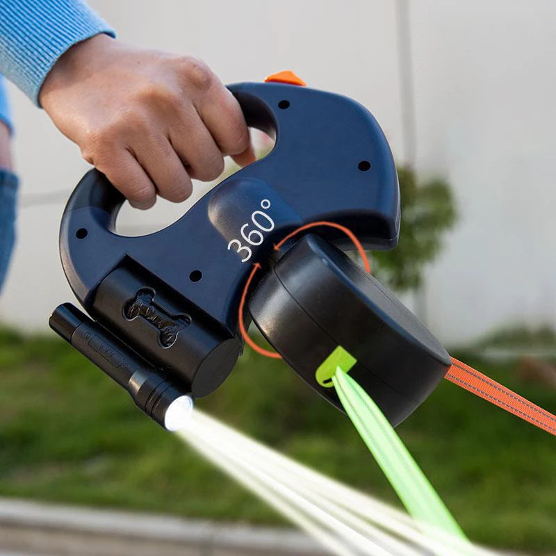 Retractable Pet Leash with Light