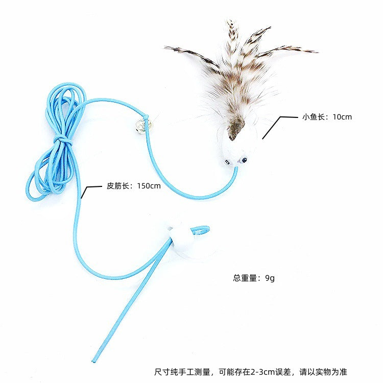"Star Smart Cat Adjustable Swing Door Cat Toy"