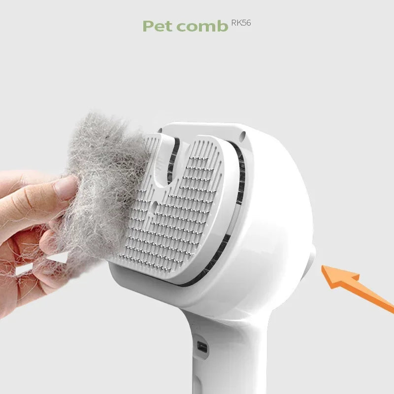 Pet Steam Grooming Comb