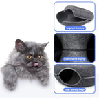 Felt Donut Cat Tunnel Bed