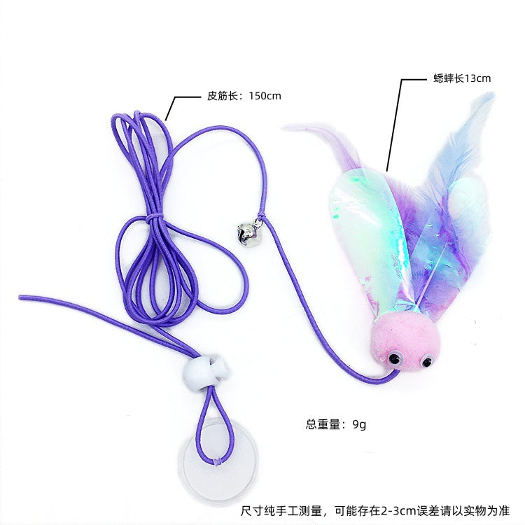 "Star Smart Cat Adjustable Swing Door Cat Toy"