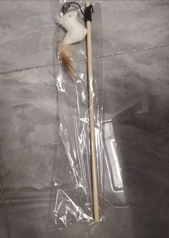 Wholesale Cat Toys - Interactive Sisal Cat Teaser Wand