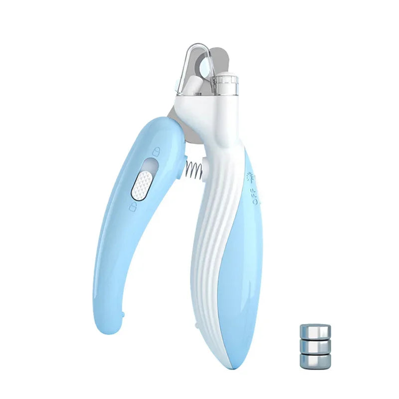 Pet Nail Clipper with Built-in Nail File for Smoothing