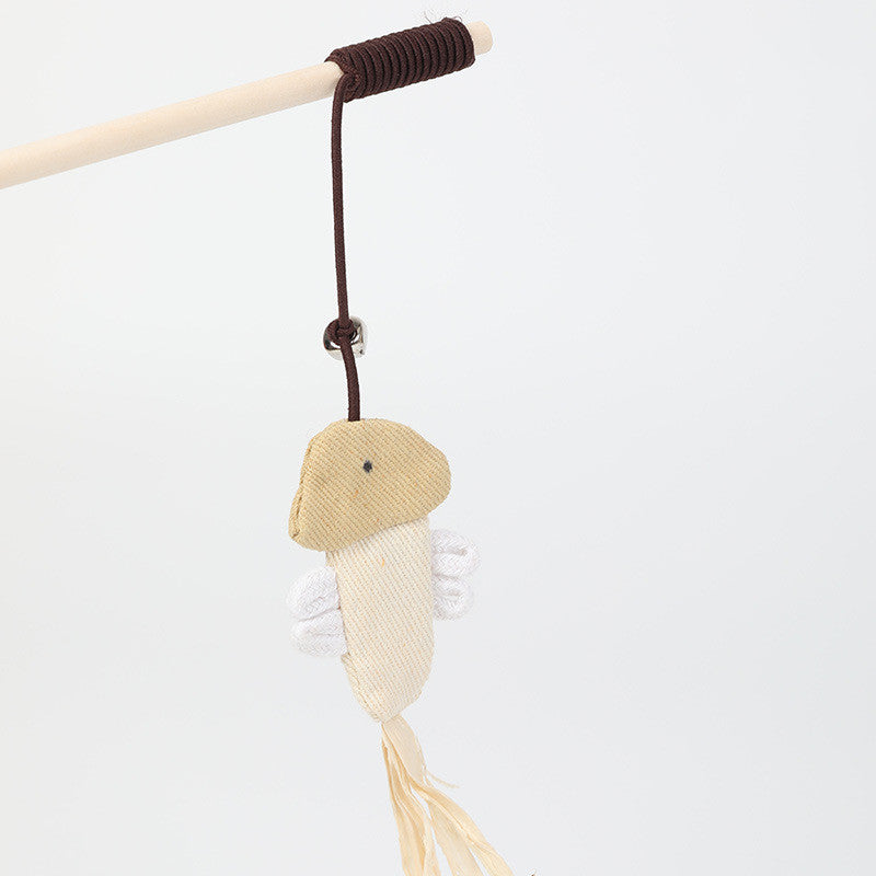 Wholesale Cat Toys - Interactive Sisal Cat Teaser Wand
