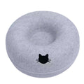 Felt Donut Cat Tunnel Bed