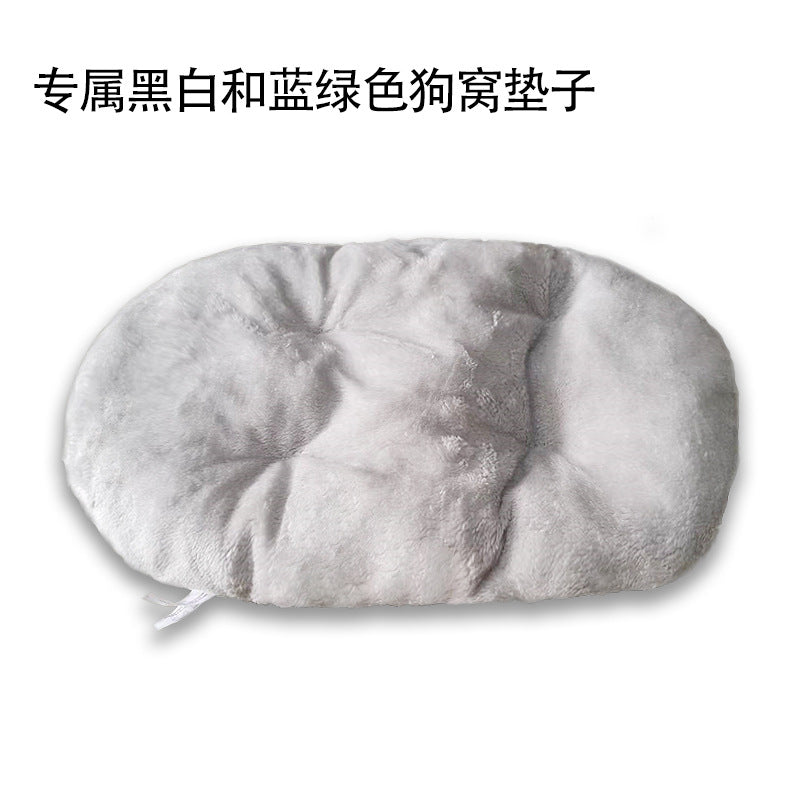 Universal pet dog bed with removable washable cover in various colors and sizes for dogs and cats
