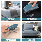 Easy to use pet hair lint roller remover with ergonomic handle