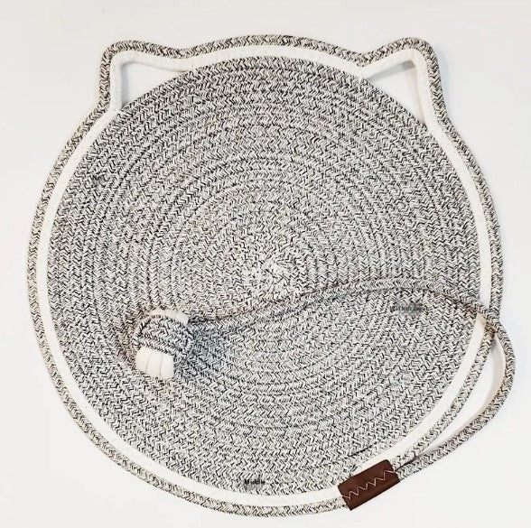 Braided Cotton Cat Mat