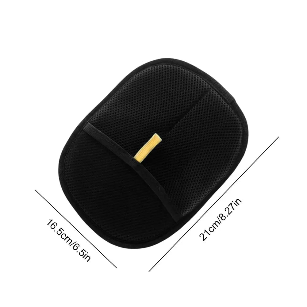 Flexible cuff pet grooming and hair remover glove for home use