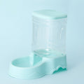 Large capacity pet feeder and water dispenser for small and medium pets